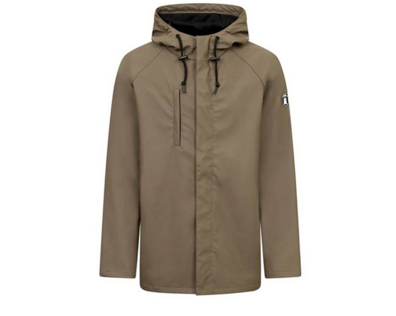 Derbe Regenjacke PU-Passby_plain - chocolate chip von Derbe