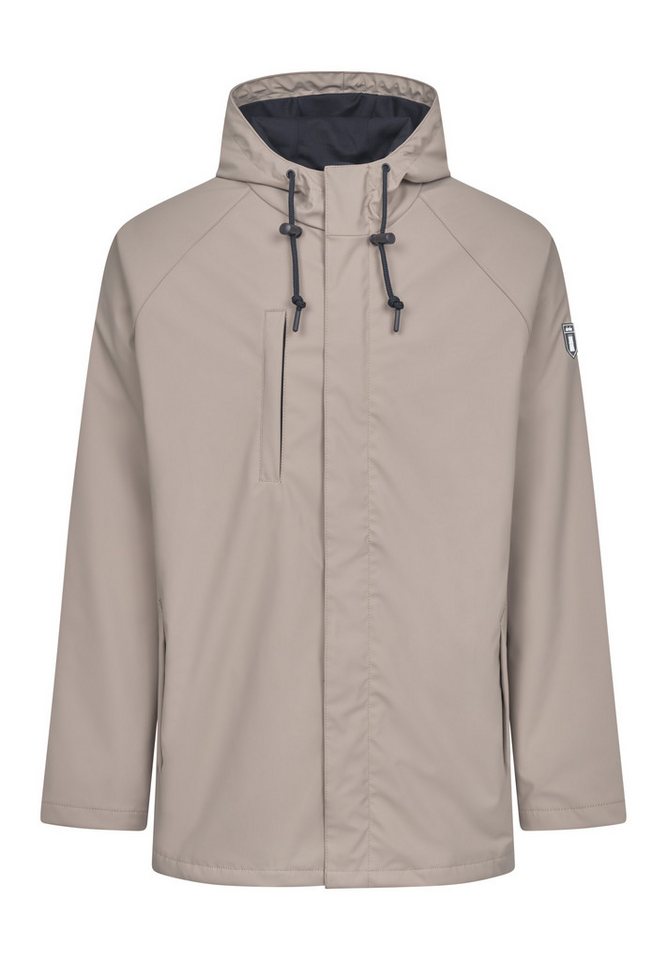 Derbe Regenjacke Passby plain cobblestone-navy von Derbe