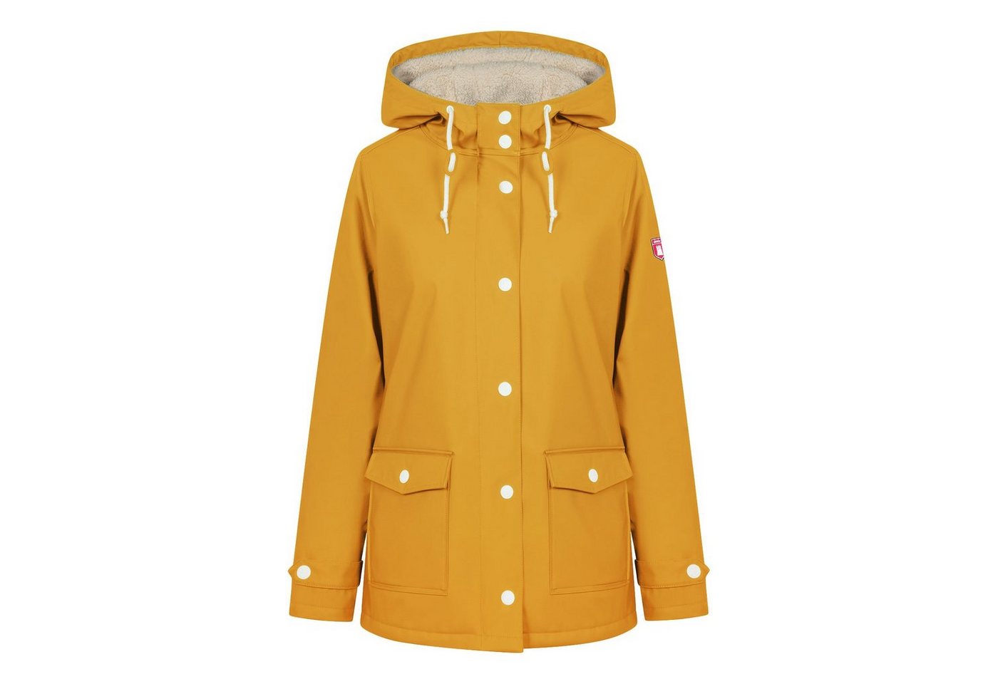 Derbe Regenjacke Pensholm mit weichem Teddy-Innenfutter von Derbe