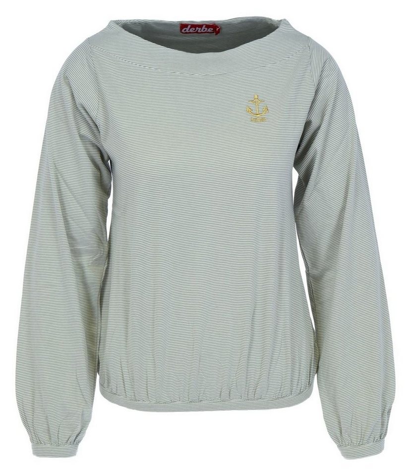 Derbe Rundhalsshirt Golden Anchor Langarmshirt (1-tlg) von Derbe