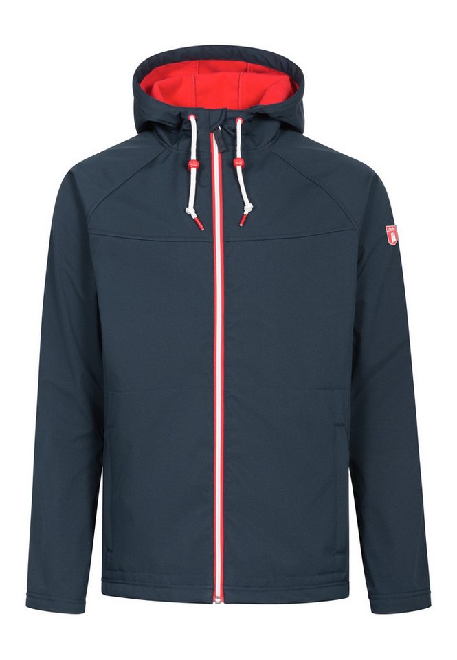 Derbe Softshelljacke Isleby mit seitlichen Reißverschlüssen von Derbe