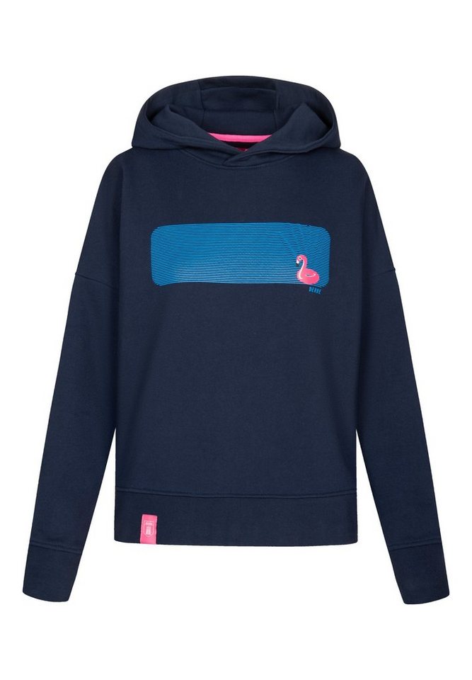 Derbe Sweatshirt Hoody Flamingo Women von Derbe