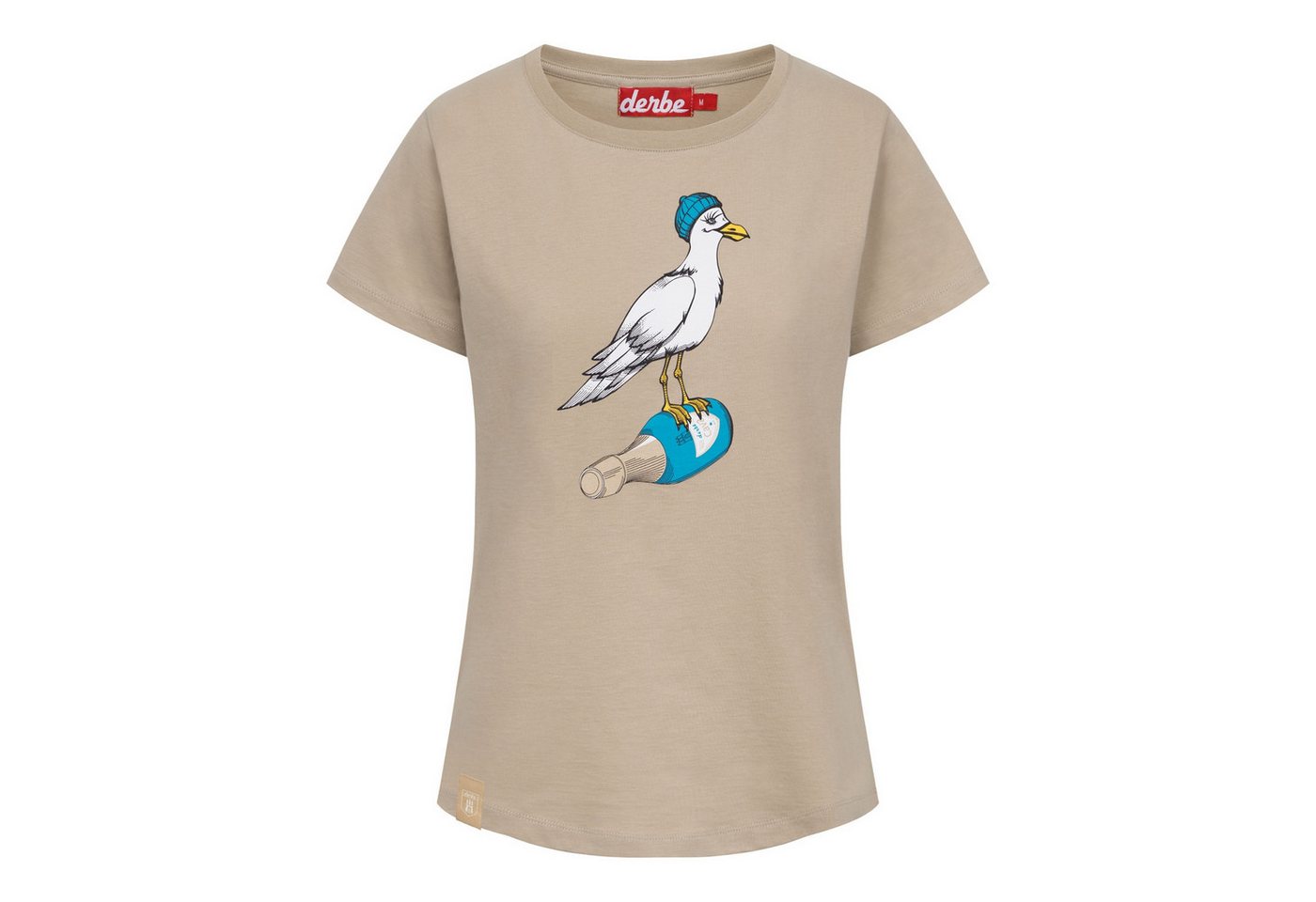 Derbe T-Shirt Sturmmöwin aus Bio-Baumwolle von Derbe