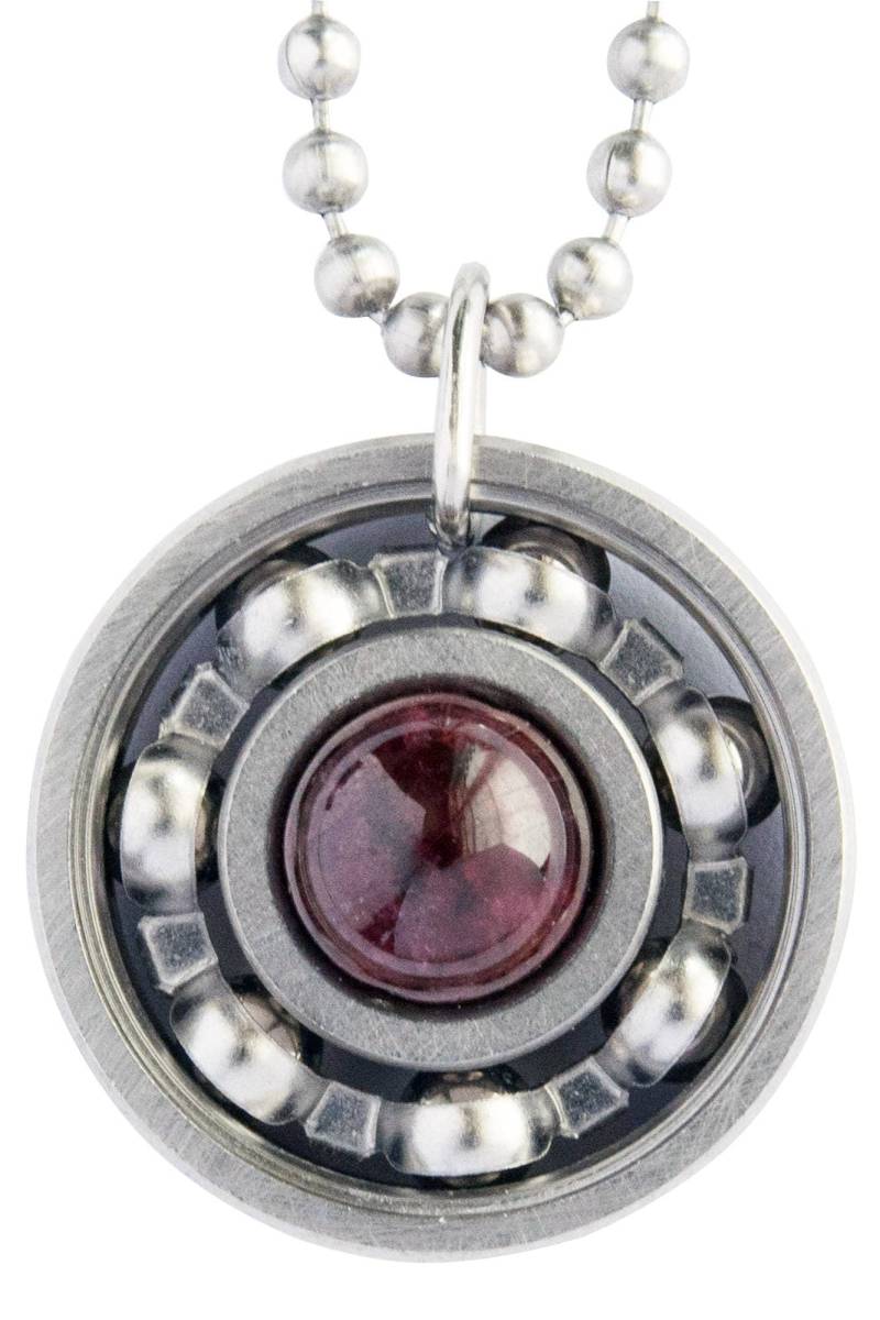 Granat Roller Derby Skate Lager Anhänger Halskette - Januar Geburtsstein von DerbyGirlDesigns130