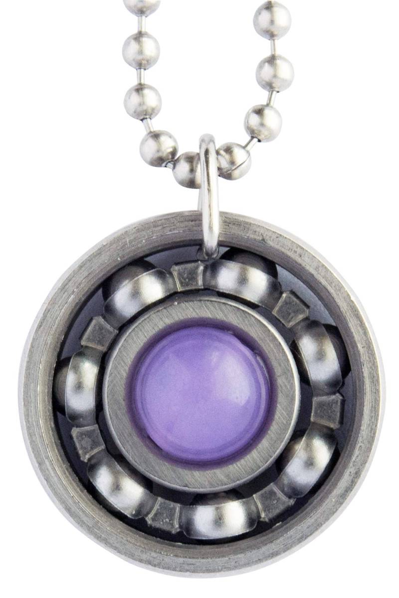 Lavendel Jade Roller Derby Skate Lager Anhänger Halskette von DerbyGirlDesigns130