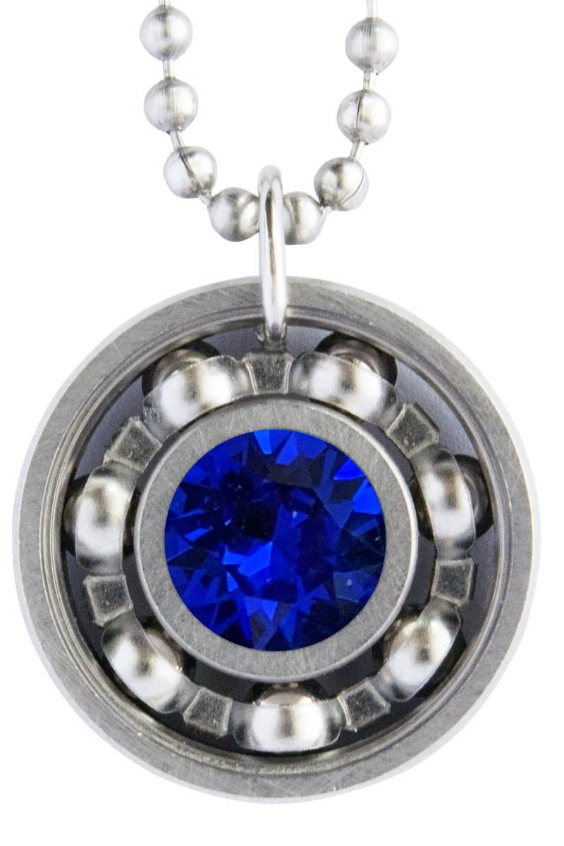 Majestätisch Blau Kristall Roller Derby Skate Anhänger Halskette Majestätisch Blau Kristall Roller Derby Skate Anhänger Halskette von DerbyGirlDesigns130