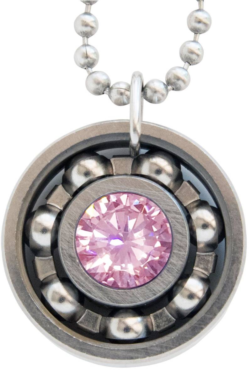 Pink Ice Cz Roller Derby Skate Anhänger Halskette von DerbyGirlDesigns130