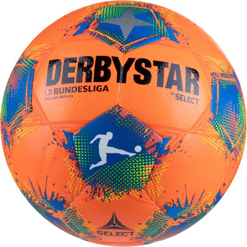 Derbystar BUNDESLIGA BRILLANT HIGH VIS.25 Fußball von Derbystar