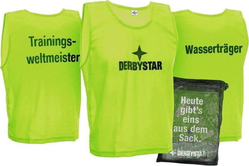 Derbystar Handballtrikot Markierungshemdchen 10Er-Set von Derbystar