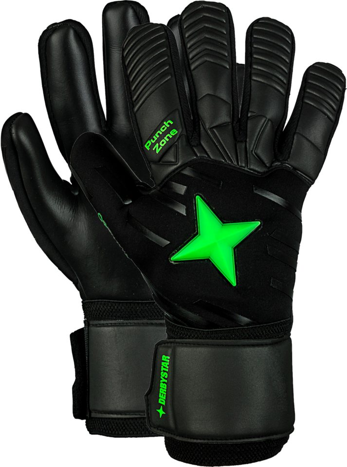 Derbystar Torwarthandschuhe TWH-OPTIMUS v23 schwarz grün von Derbystar