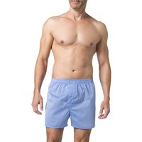 DEREK ROSE Herren Boxershorts blau Reine Baumwolle Gestreift von Derek Rose