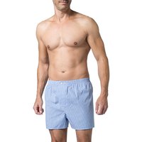 DEREK ROSE Herren Boxershorts blau Reine Baumwolle Gemustert von Derek Rose