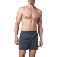 DEREK ROSE Herren Boxershorts blau Reine Baumwolle Gemustert von Derek Rose