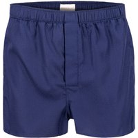 DEREK ROSE Herren Boxer Shorts blau Baumwolle unifarben von Derek Rose