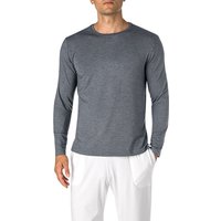 DEREK ROSE Herren Longsleeve grau Modal unifarben von Derek Rose