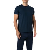 DEREK ROSE Herren T-Shirt blau Modal unifarben von Derek Rose