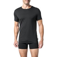 DEREK ROSE Herren T-Shirt schwarz Cotton unifarben von Derek Rose