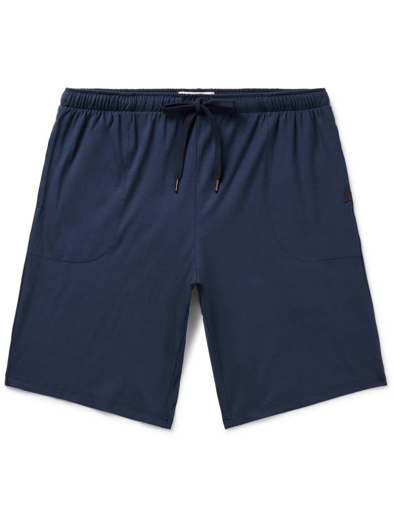 Derek Rose - Basel 1 Stretch Micro Modal Jersey Pyjama Shorts - Men - Blue - XXL von Derek Rose