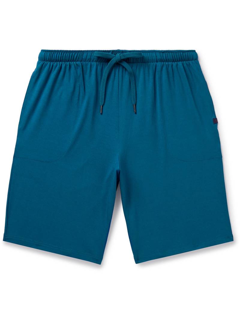 Derek Rose - Basel 17 Stretch-Micro Modal Jersey Pyjama Shorts - Men - Blue - XXL von Derek Rose