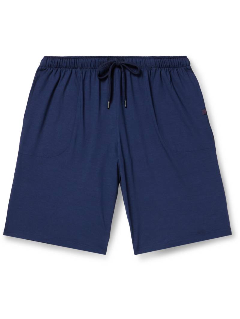 Derek Rose - Basel Stretch-Micro Modal Jersey Pyjama Shorts - Men - Blue - XXL von Derek Rose