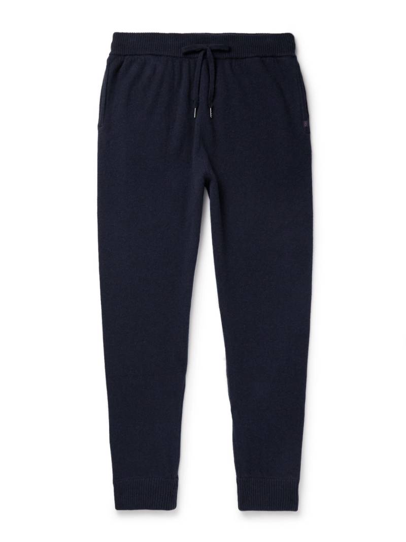 Derek Rose - Finley Tapered Cashmere Sweatpants - Men - Blue - XXL von Derek Rose