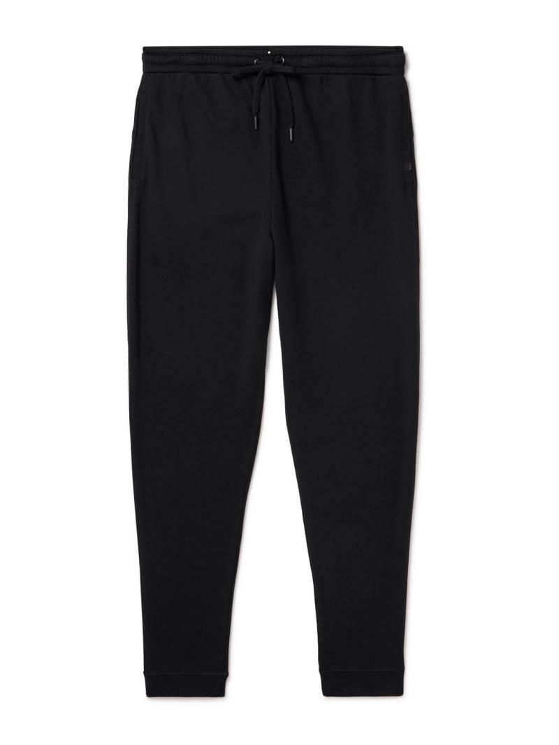 Derek Rose - Quinn 1 Tapered Cotton and Modal-Blend Jersey Sweatpants - Men - Black - M von Derek Rose