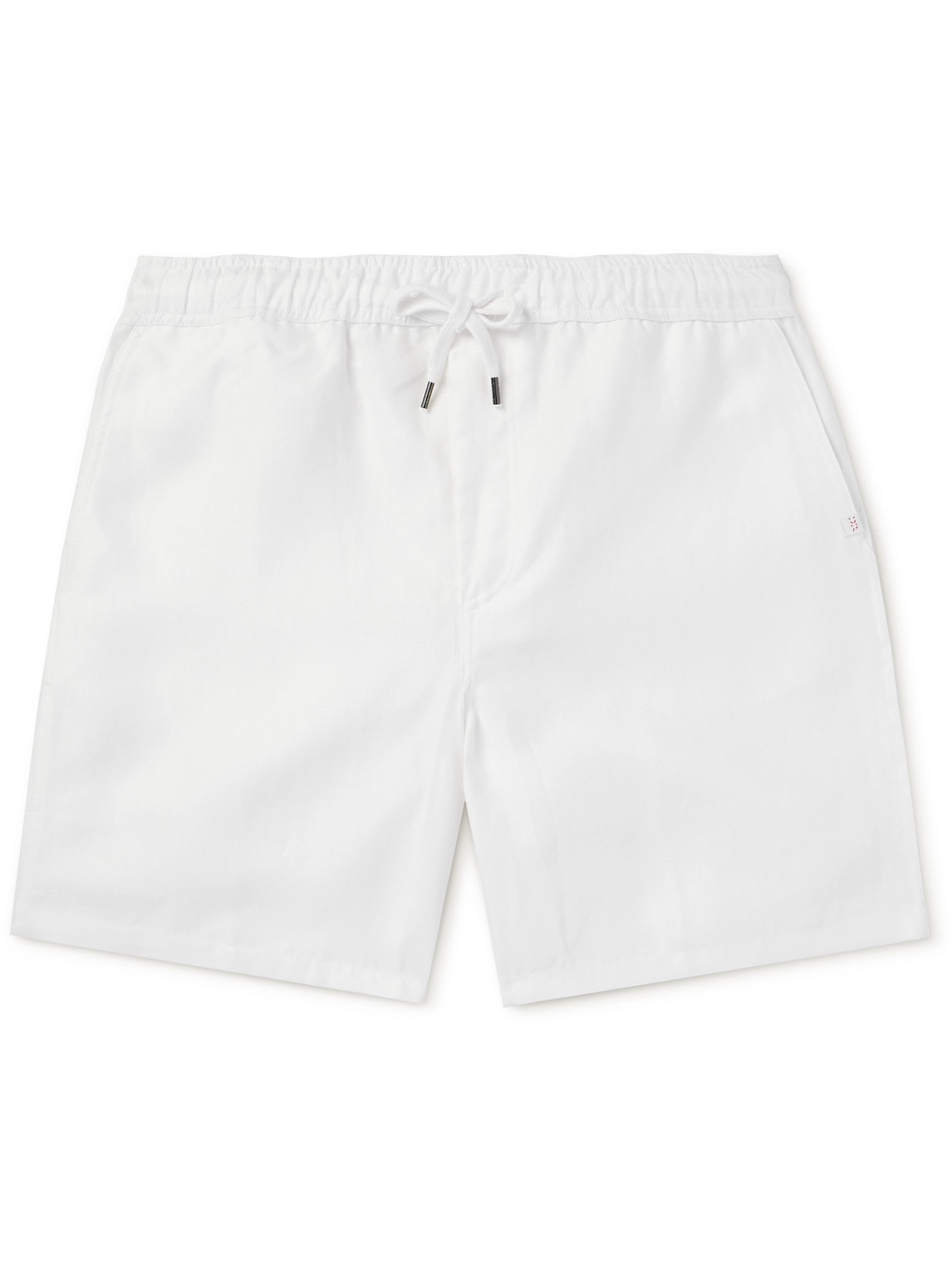 Derek Rose - Sydney 1 Straight-Leg Linen Drawstring Shorts - Men - White - L Derek Rose - Sydney 1 Straight-Leg Linen Drawstring Shorts - Men - White - L von Derek Rose
