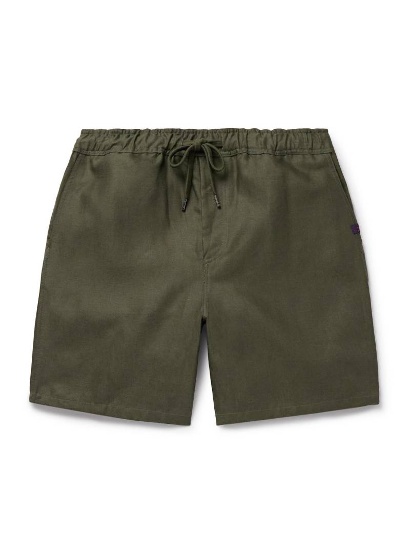 Derek Rose - Sydney 2 Straight-Leg Linen Drawstring Shorts - Men - Green - S von Derek Rose