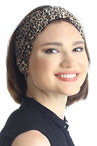 Deresina Headwear Gedruckt Stirnband für Damen (Leopard) von Deresina Headwear