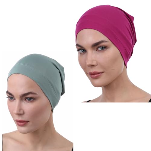 Deresina Headwear Schlafmütze, Chemo Kopfbedeckung (Apple Cherry) von Deresina Headwear