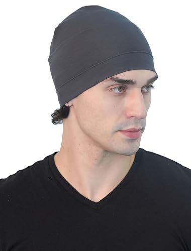 Deresina Headwear Schlafmütze, Chemo Kopfbedeckung (Holzkohle) von Deresina Headwear