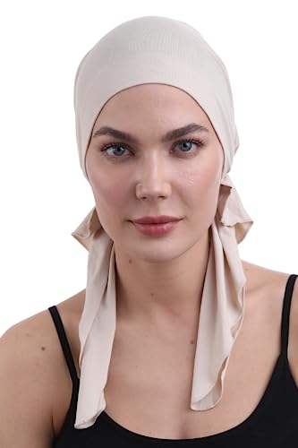 Deresina Headwear Vorgebundenes Bandana (Umber) von Deresina Headwear