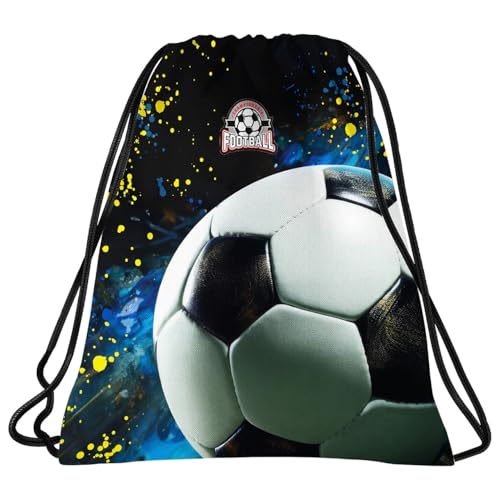Derform Fussball Sportbeutel Turnbeutel Tasche Sporttasche Schuhbeutel von Derform