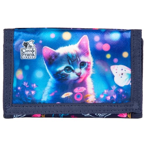 Derform Süße Katze Kätzchen Geldbörse Geldbeutel Kinder Portemonnaie von Derform