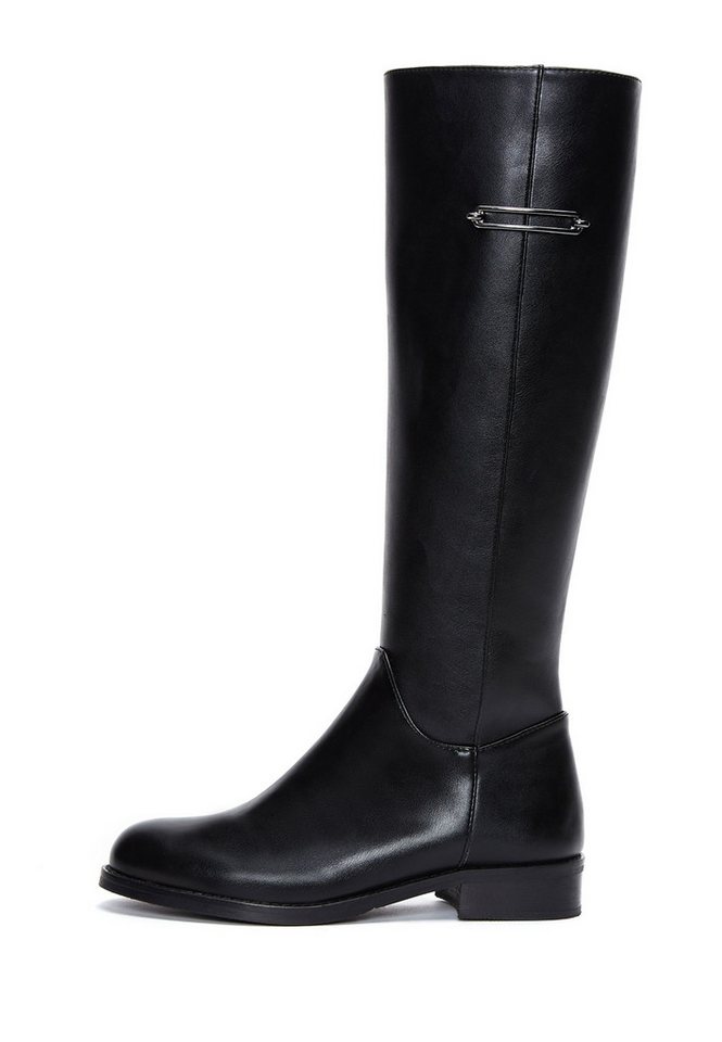 Derimod Absatzstiefel aus Kunstleder Bootsschuh von Derimod