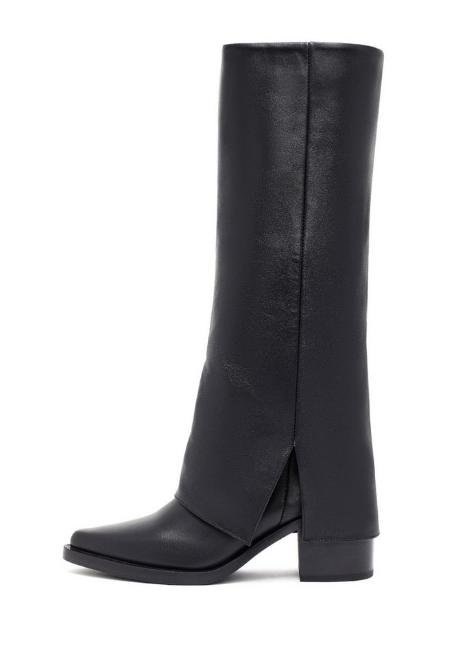 Derimod Absatzstiefel aus Leder Bootsschuh von Derimod