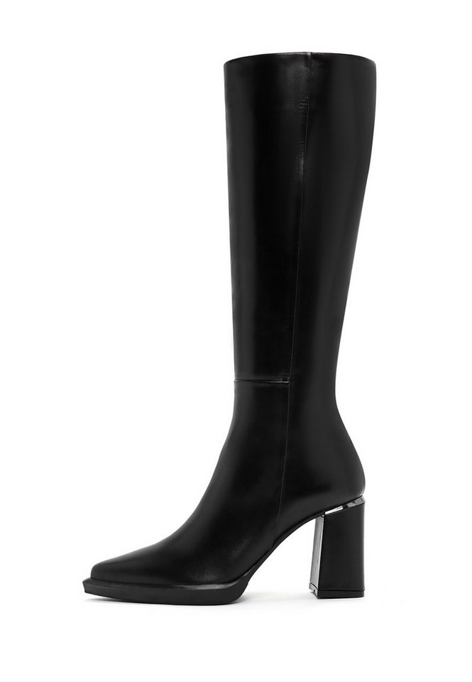 Derimod Absatzstiefel aus Leder Bootsschuh von Derimod