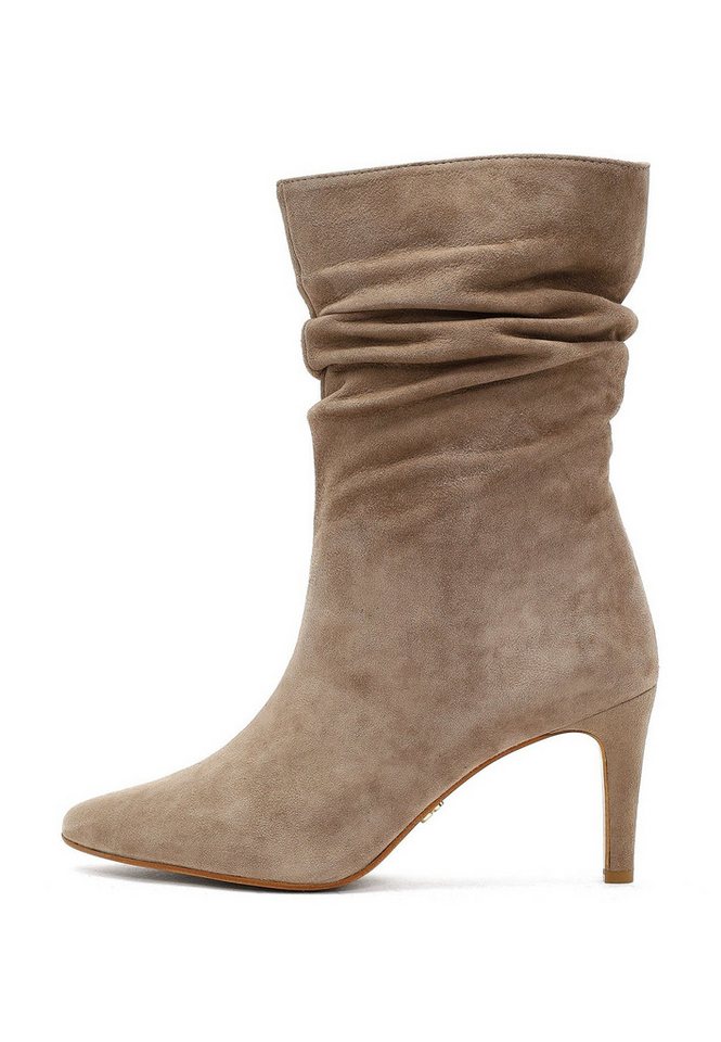 Derimod Chelsea-Absatzstiefel aus Veloursleder Ankleboots von Derimod