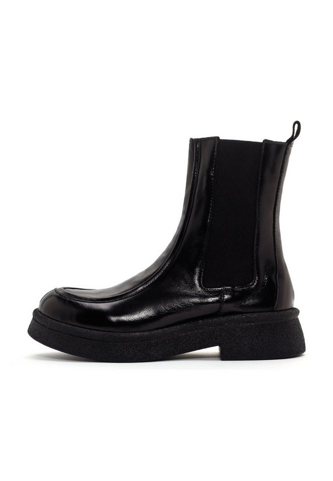 Derimod Chelsea-Stiefel aus Lackleder Chelseaboots von Derimod