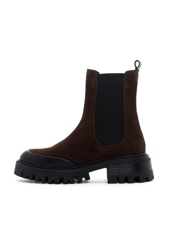 Derimod Chelsea-Stiefel aus Veloursleder Chelseaboots von Derimod