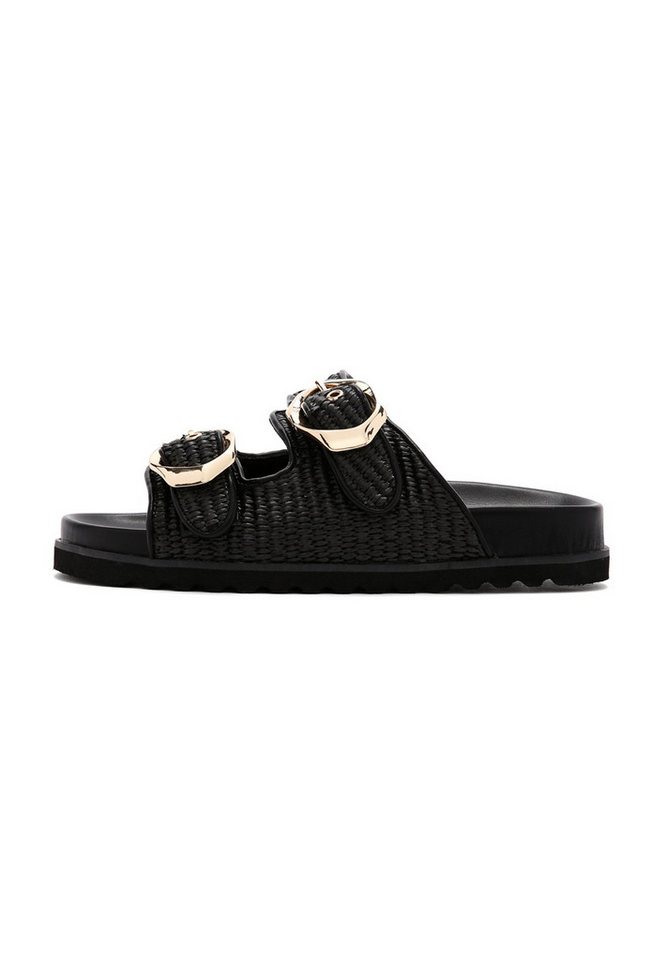 Derimod Kunstleder-Korb-Pantoletten Mules von Derimod