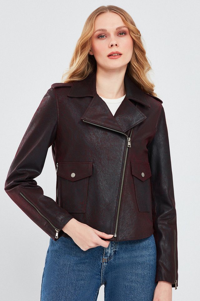 Derimod Lederjacke Amor Biker-Lederjacke von Derimod