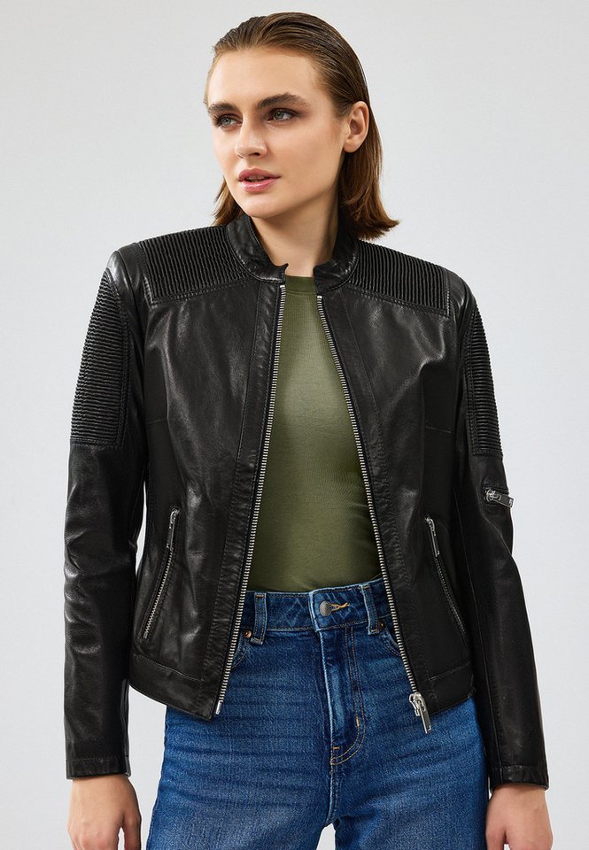 Derimod Lederjacke Firenze Kurze Lederjacke von Derimod