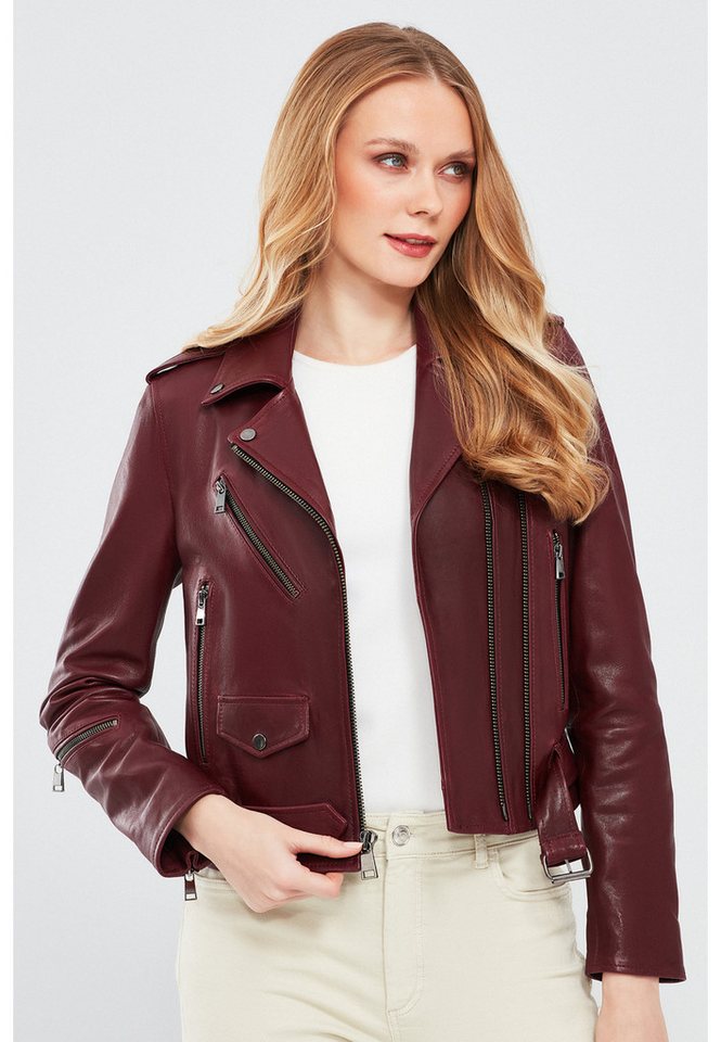 Derimod Lederjacke London Biker-Lederjacke von Derimod