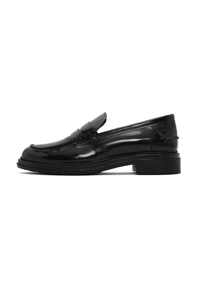 Derimod Maskuline Loafer aus Lackleder Loafer von Derimod