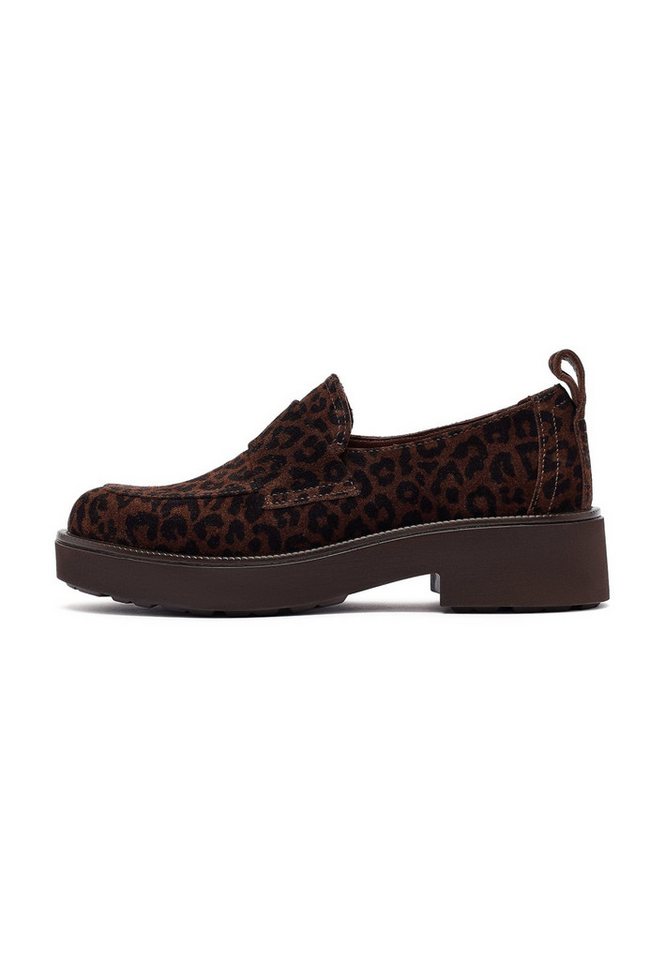 Derimod Maskuline Loafer aus Veloursleder Loafer von Derimod