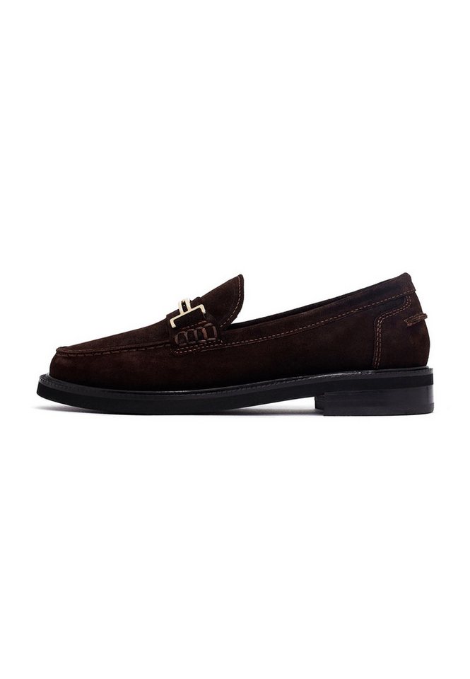 Derimod Maskuline Loafer aus Veloursleder Loafer von Derimod