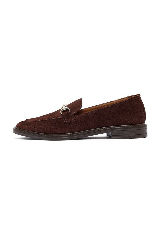 Derimod Maskuline Loafer aus Veloursleder Loafer von Derimod