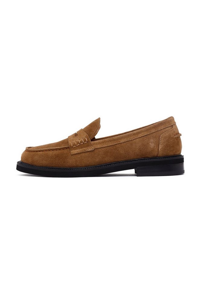Derimod Maskuline Loafer aus Veloursleder Loafer von Derimod