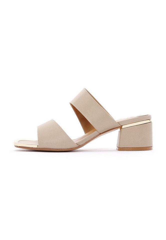 Derimod Mules mit Absatz aus Kunstleder Mules von Derimod